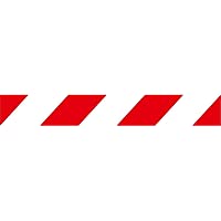 Los mejores  - Normaluz RD80011 Cintas de Balizamiento Cinta para Acordonar Balizamiento Plastico 5 cm x 50 m x 0.03 mm- Blanco-Rojo